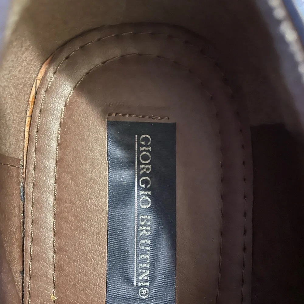 Giorgio‎ Brutini Tan Brogue Oxfords